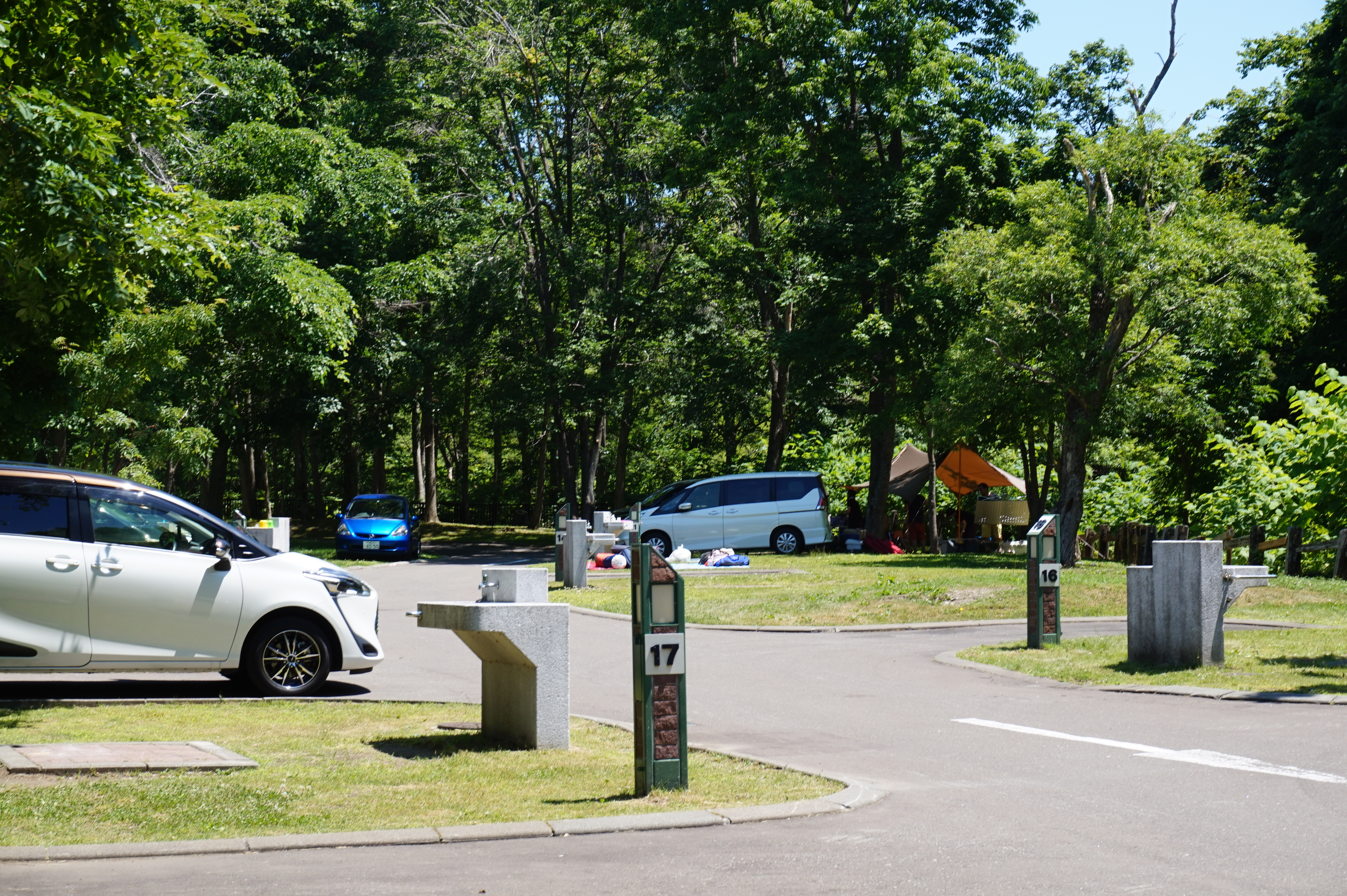 いわみざわ公園キャンプ場